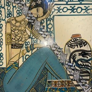 Silver chain bracelet